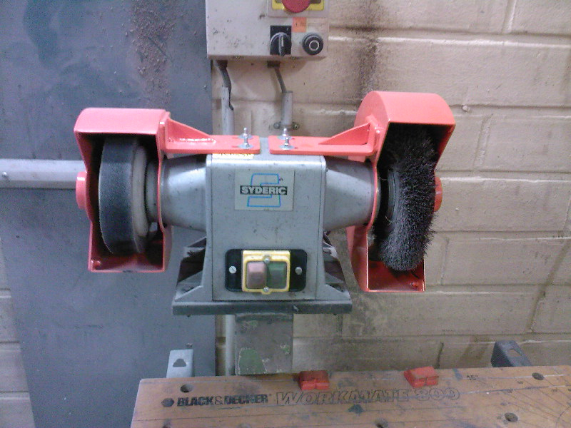 Protecteur pour touret à brosse "paramétré"