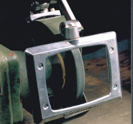 Protecteur machine outil touret