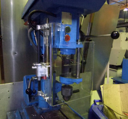 Protecteur machine outil perçeuse