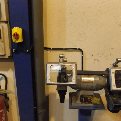 Protecteur pour touret à meuler