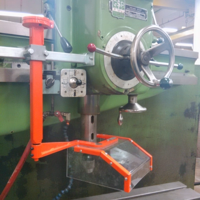 Protecteur pour perceuse radiale